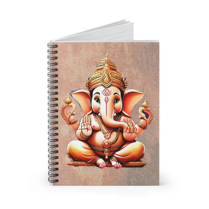 Conquer your Day with Ganesha Ruled Line Notebook! - one Size Paper Products