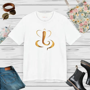 Ganesha T-shirt Unisex Spiritual Vibes Fashion - Dipaliz - White / s - T-shirts
