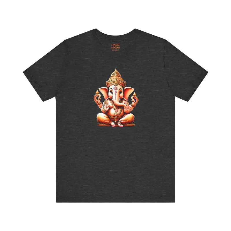 Unleash the Magic with Ganesha Jersey Short Sleeve Tee - T-shirt