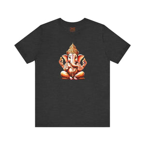 Ganesha Jersey Short Sleeve Tee Groovy Vibes Magic - Dipaliz - T-shirts
