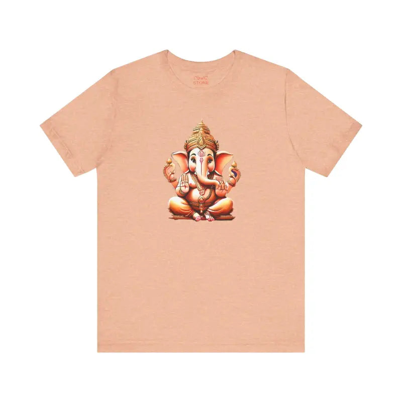 Unleash the Magic with Ganesha Jersey Short Sleeve Tee - T-shirt