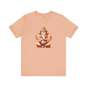 Ganesha Jersey Short Sleeve Tee Groovy Vibes Magic - Dipaliz - T-shirts