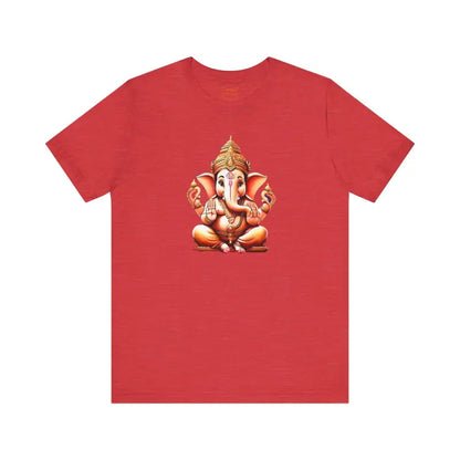 Unleash the Magic with Ganesha Jersey Short Sleeve Tee - T-shirt