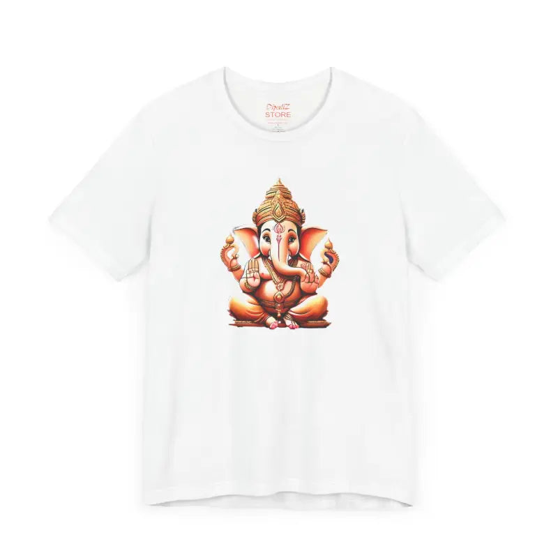 Unleash the Magic with Ganesha Jersey Short Sleeve Tee - T-shirt