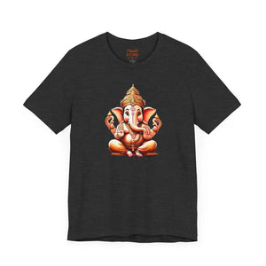 Ganesha Jersey Short Sleeve Tee Groovy Vibes Magic - Dipaliz - T-shirts