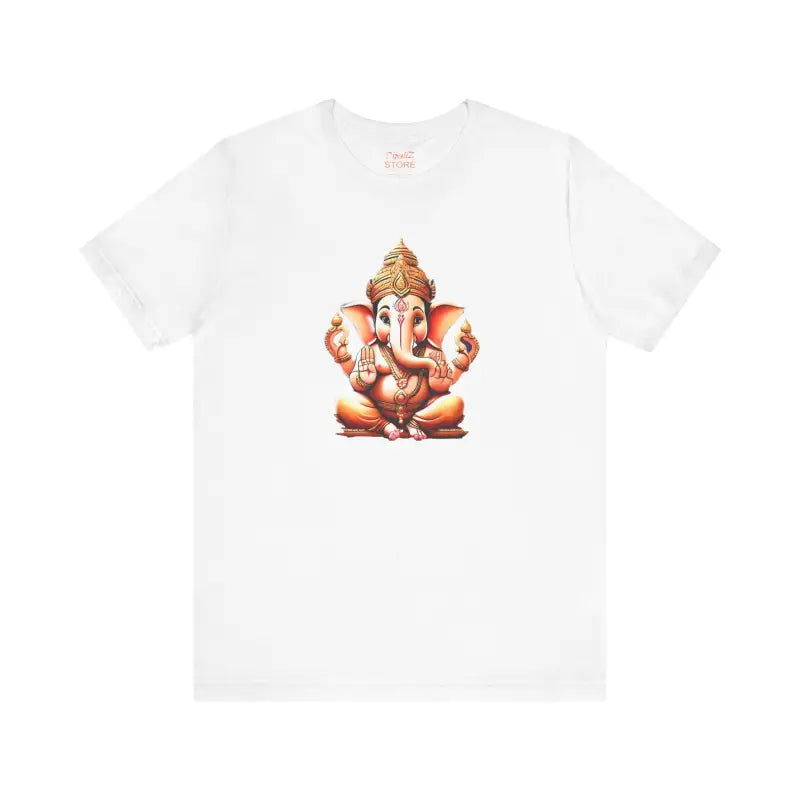 Unleash the Magic with Ganesha Jersey Short Sleeve Tee - T-shirt