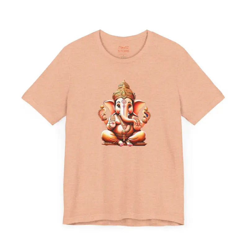 Unleash the Magic with Ganesha Jersey Short Sleeve Tee - T-shirt