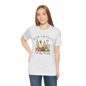 Garden Therapy Unisex Jersey Short Sleeve Cotton Tee - Dipaliz - T-shirts