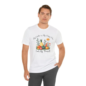Garden Therapy Unisex Jersey Short Sleeve Cotton Tee - Dipaliz - T-shirts