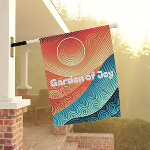 Abstract Nature Banner – Double Sided Canvas - Dipaliz - Flags & Windsocks