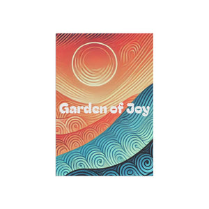 Abstract Nature Banner – Double Sided Canvas - Dipaliz - Flags & Windsocks