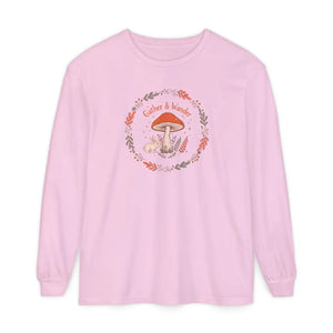 Gather & Wander Mushroom Long Sleeve Tee - T-shirts
