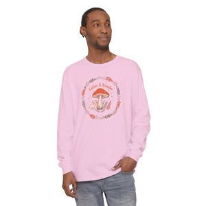 Gather & Wander Mushroom Long Sleeve Tee - T-shirts