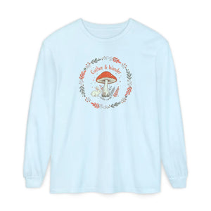 Gather & Wander Mushroom Long Sleeve Tee - T-shirts