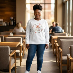 Gather & Wander Mushroom Long Sleeve Tee - T-shirts