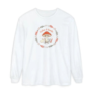 Gather & Wander Mushroom Long Sleeve Tee - T-shirts