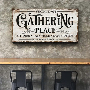 Gather Wall Art – Eco-friendly Gifts - Dipaliz - Crafting Canvas