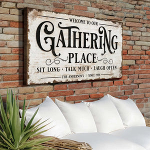 Gather Wall Art – Eco-friendly Gifts - Dipaliz - Crafting Canvas