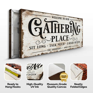 Gather Wall Art – Eco-friendly Gifts - Dipaliz - Crafting Canvas
