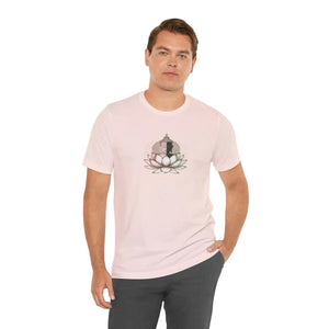 Soft Buddha Lotus Unisex Tee - Cotton Jersey - Dipaliz - T-shirts