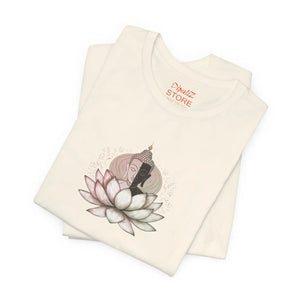 Soft Buddha Lotus Unisex Tee - Cotton Jersey - Dipaliz - T-shirts