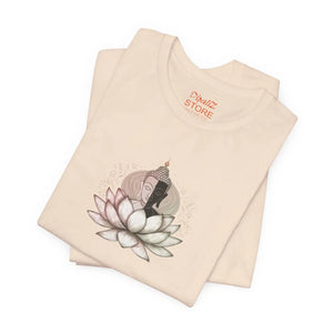 Soft Buddha Lotus Unisex Tee - Cotton Jersey - Dipaliz - T-shirts