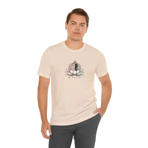 Soft Buddha Lotus Unisex Tee - Cotton Jersey - Dipaliz - T-shirts