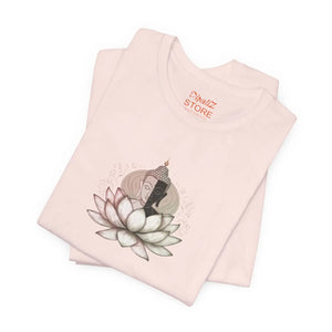 Soft Buddha Lotus Unisex Tee - Cotton Jersey - Dipaliz - T-shirts