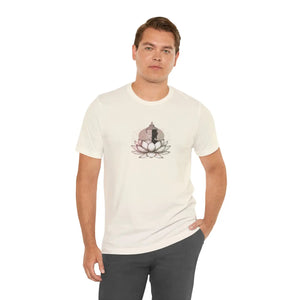 Soft Buddha Lotus Unisex Tee - Cotton Jersey - Dipaliz - T-shirts