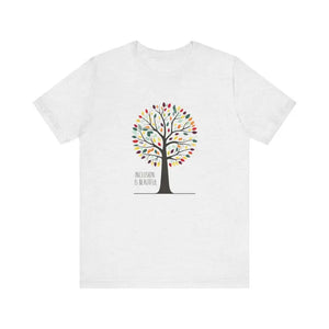 Unisex Jersey Tee - Inclusion is Beautiful Design - Dipaliz - T-shirts