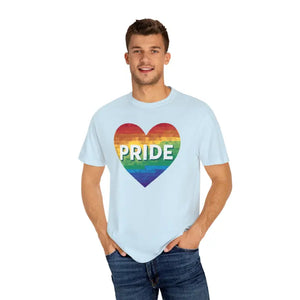 Rainbow Gay Pride Tee - Bold Colorful Cotton Comfort - Dipaliz - T-shirts