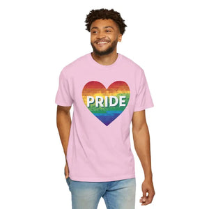 Rainbow Gay Pride Tee - Bold Colorful Cotton Comfort - Dipaliz - Blossom / s - T-shirts
