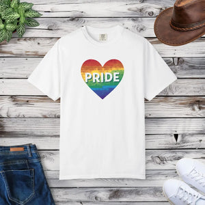 Soft Rainbow Gay Pride Tee - Comfort Colors Cotton - Dipaliz - T-shirts