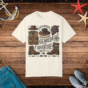 Nautical Vibes Garment-dyed T-shirt - Comfort Colors - Dipaliz - Ivory / s - T-shirts