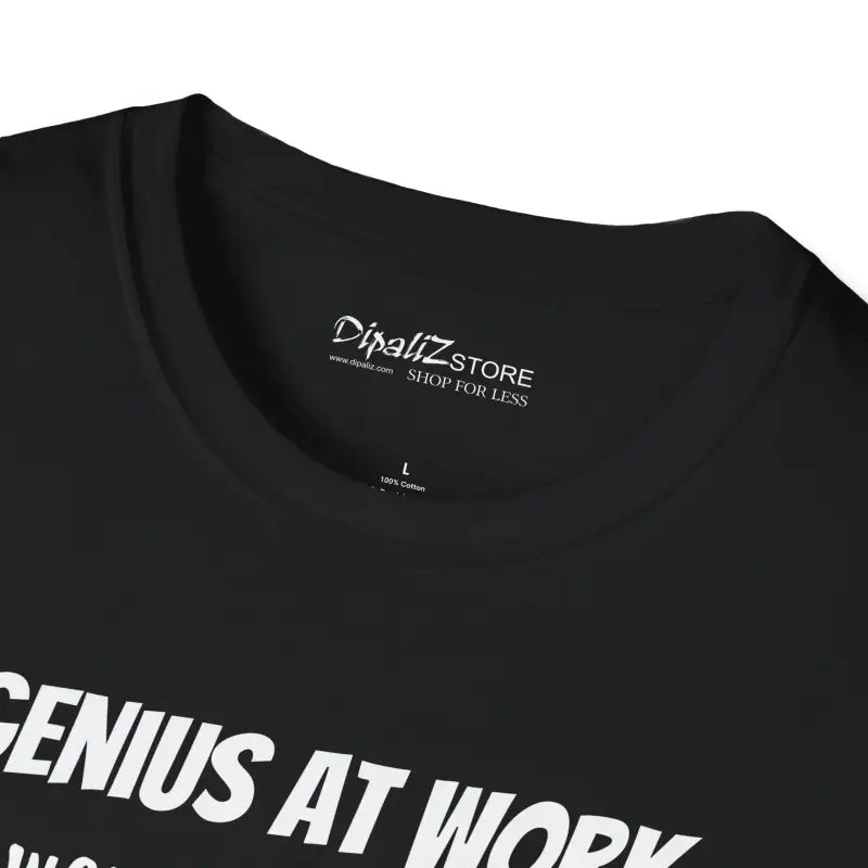 Unisex Softstyle T-shirt: Genius at Work Comfy & Stylish - T-shirt