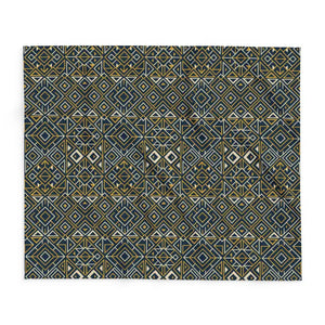 Arctic Fleece Blanket Boho Geometric Cozy Throw Dipaliz - Blankets