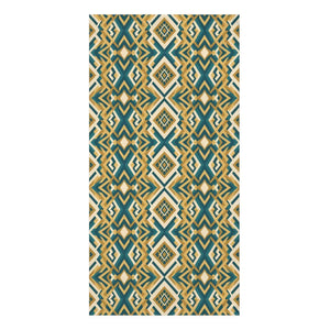 Geometric Aztec Beach Towel – Mink Cotton - Dipaliz - Towels
