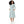 Dresses - Long Sleeve Midi Dress Geometric Bold Statement Style - Dipaliz Xs