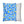 Blue Triangle Pattern Cushion – Modern Coastal Accent - Dipaliz - Chair & Sofa Covers