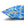 Blue Triangle Pattern Cushion – Modern Coastal Accent - Dipaliz - Chair & Sofa Covers