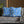 Blue Triangle Pattern Cushion – Modern Coastal Accent - Dipaliz - Chair & Sofa Covers