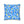 Blue Triangle Pattern Cushion – Modern Coastal Accent - Dipaliz - Chair & Sofa Covers