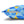Blue Triangle Pattern Cushion – Modern Coastal Accent - Dipaliz - Chair & Sofa Covers