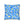 Blue Triangle Pattern Cushion – Modern Coastal Accent - Dipaliz - Chair & Sofa Covers