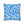 Blue Triangle Pattern Cushion – Modern Coastal Accent - Dipaliz - Chair & Sofa Covers