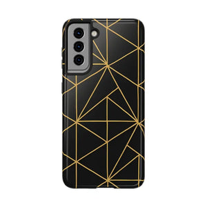 Tough Phone Case - Geometric Design Sleek Style Shield - Dipaliz - Samsung Galaxy S21 - Mobile Cases