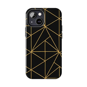 Tough Phone Case - Geometric Design Sleek Style Shield - Dipaliz - Mobile Cases