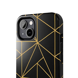 Tough Phone Case - Geometric Design Sleek Style Shield - Dipaliz - Mobile Cases
