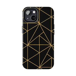 Tough Phone Case - Geometric Design Sleek Style Shield - Dipaliz - Mobile Cases