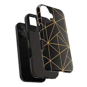 Tough Phone Case - Geometric Design Sleek Style Shield - Dipaliz - Mobile Cases